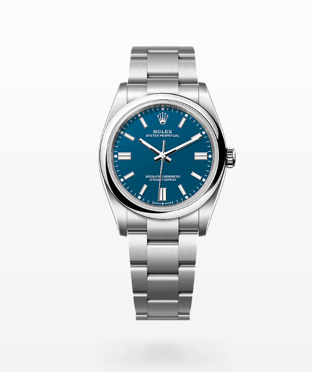 2025 Rolex Oyster Perpetual 36mm, Stainless Steel Blue 126000 Unworn Complete