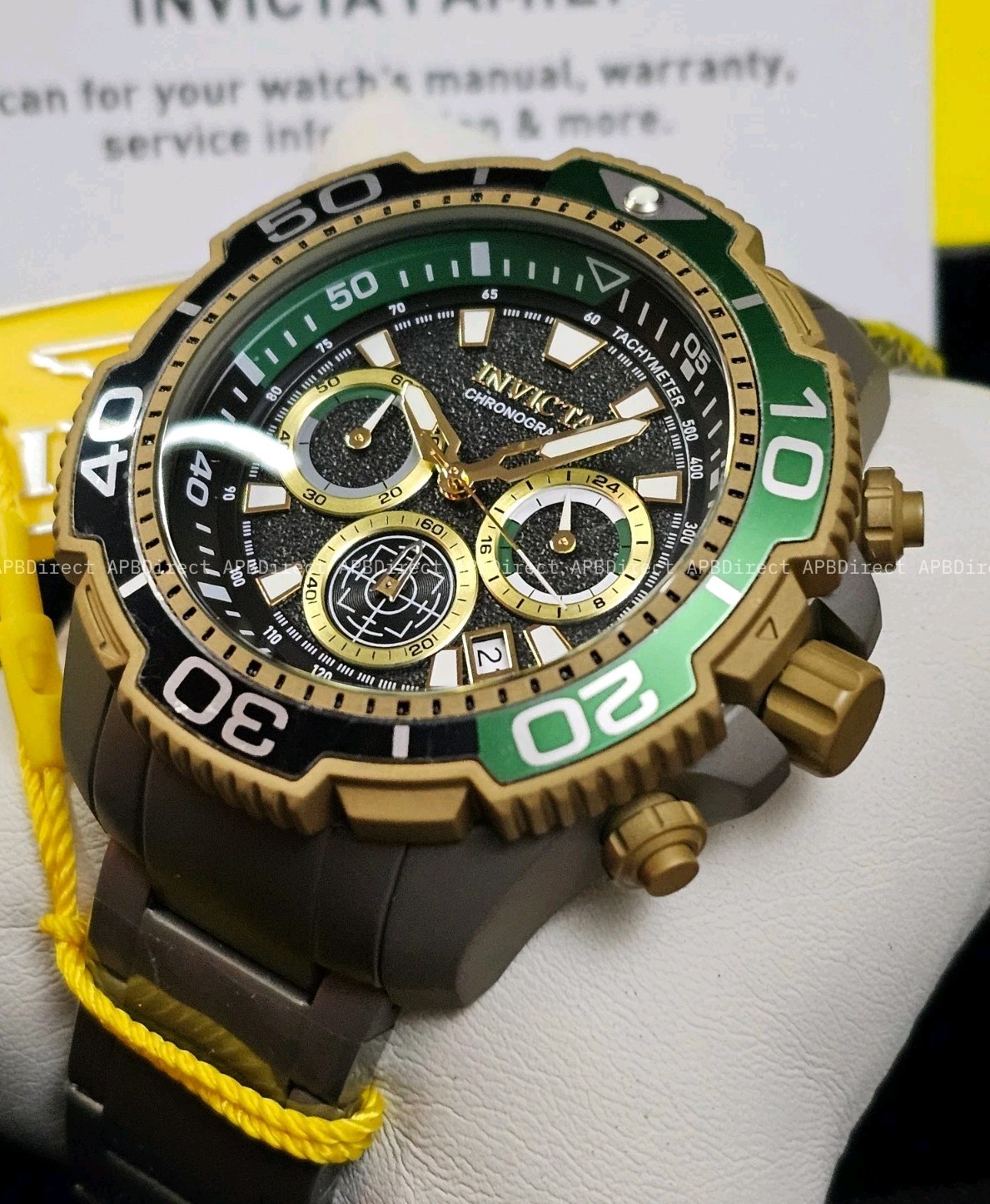 Invicta – FULL TITANIUM – 65mm Case & Bracelet – TI-22 Chronograph – Mens watch