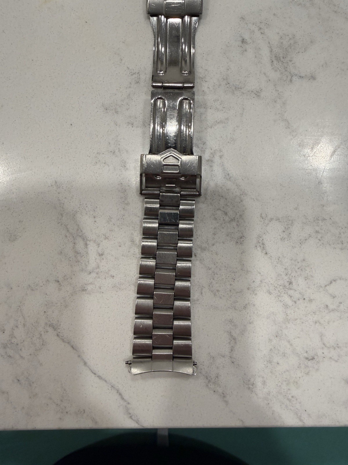 TAG Heuer 2000 Quartz Blue Dial Date 200m SS Watch w Leather Strap + Bracelet