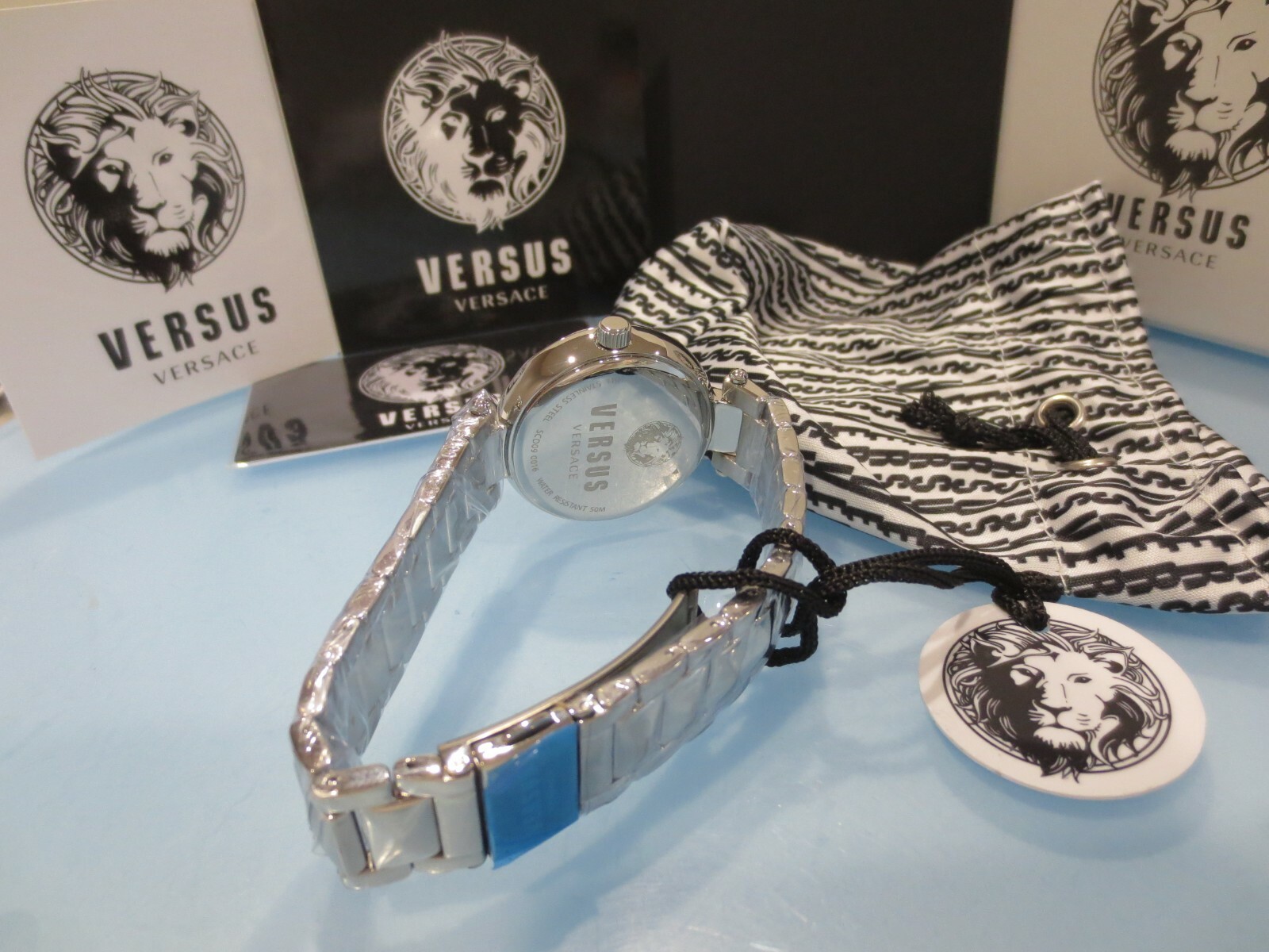 Versus by Versace Women’s SCD090016 ‘COVENT GARDEN’ Quartz Stainless Steel Watch