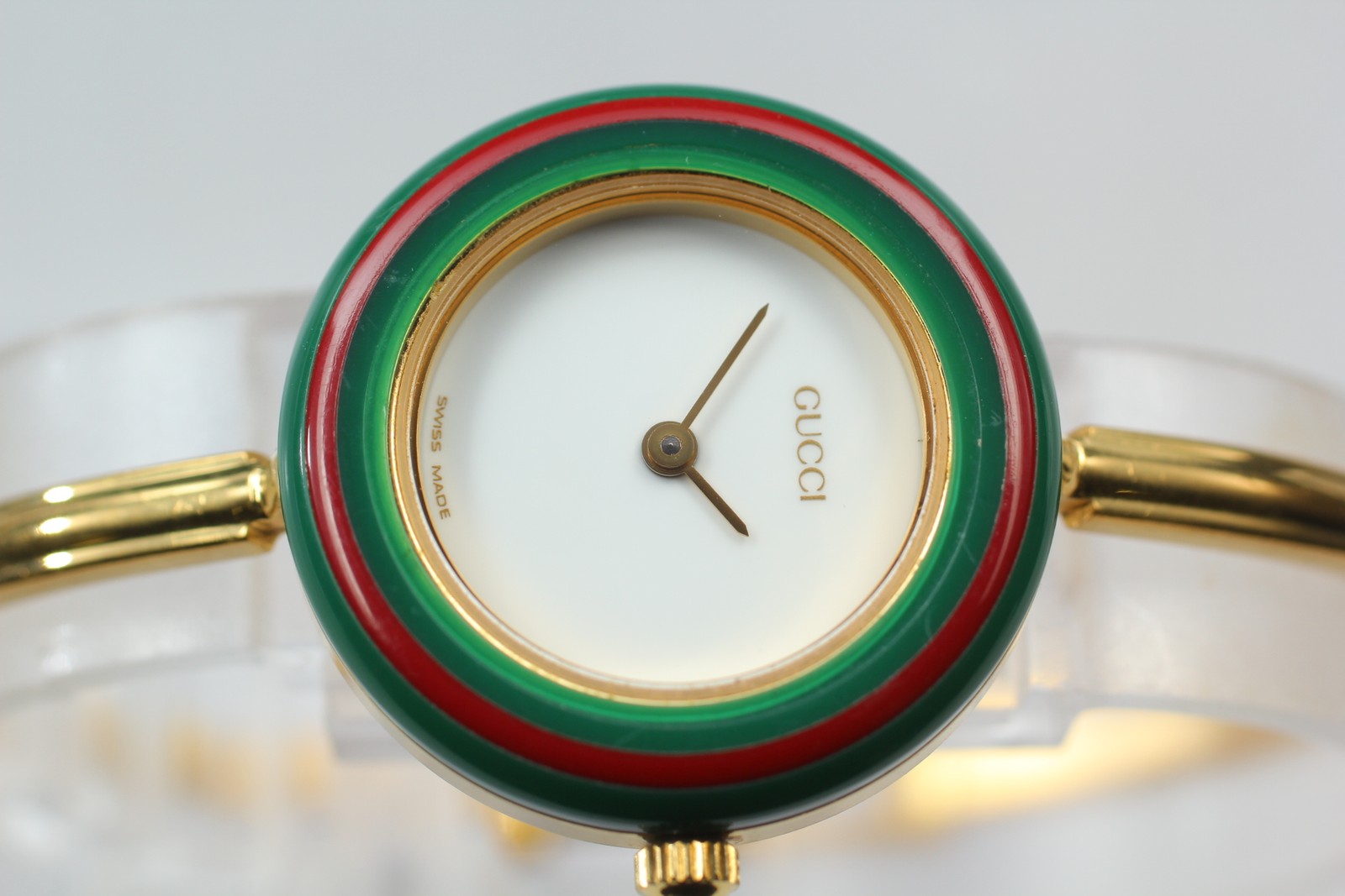 [Near MINT w/ BOX] Gucci Change Bezel 11/12.2 Quartz Women’s Watch Gold 12 Color