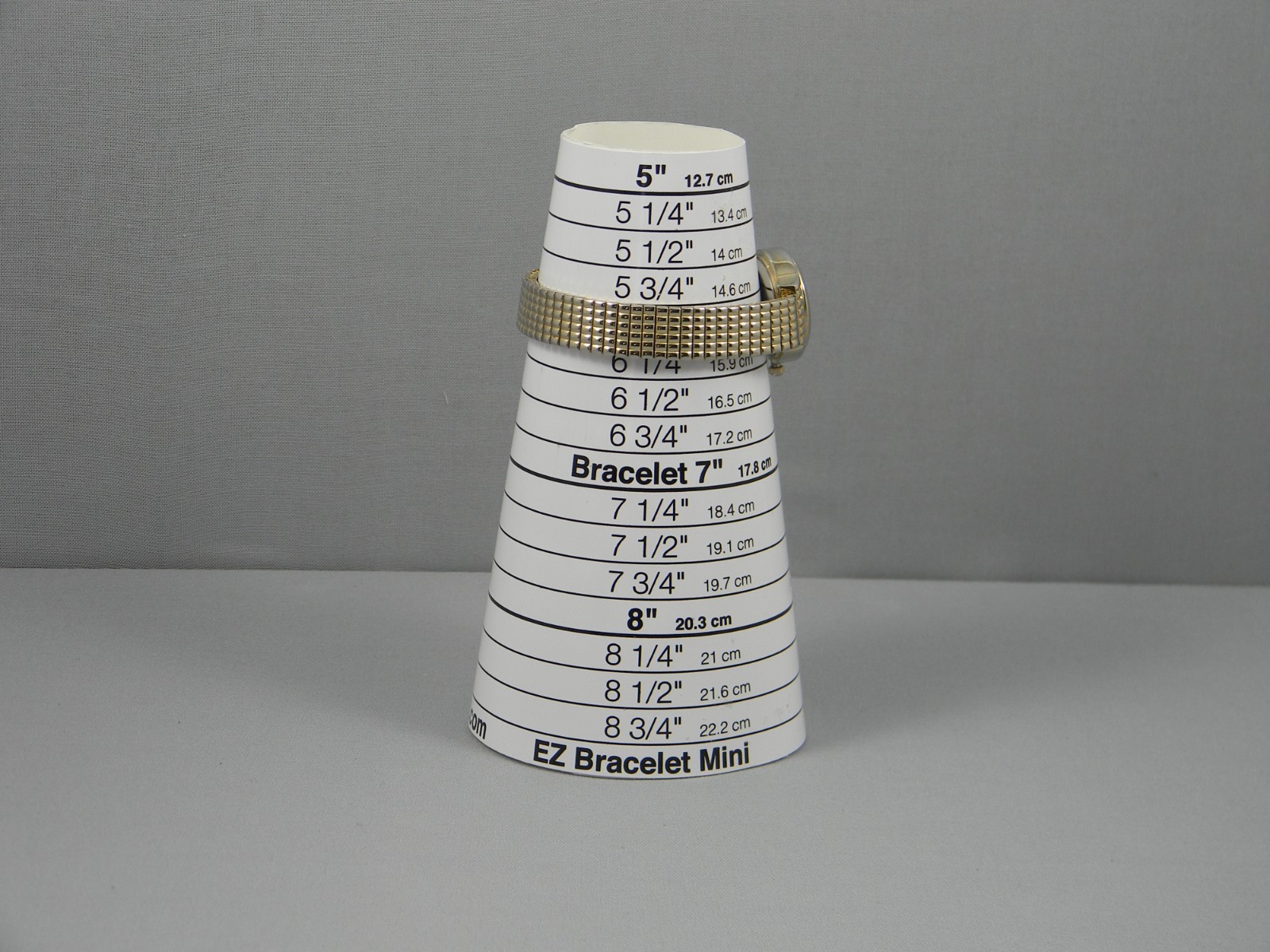 Precision by Gruen Watch Women 25mm Two Tone Stretch Band New Battery 6.25″+