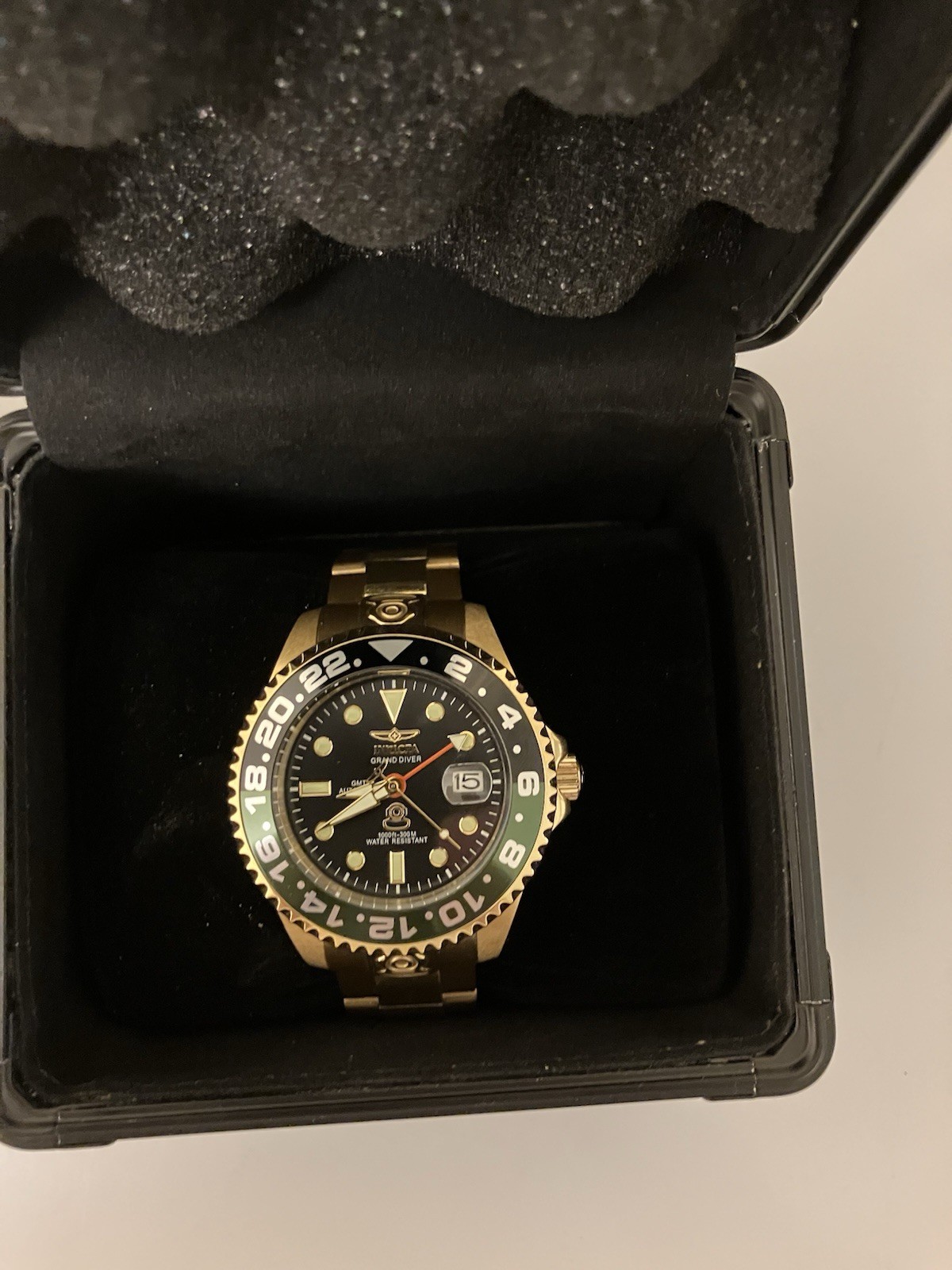 Invicta Grand Diver, Seiko NH34A GMT Automatic Men’s Watch 45672, New In Box