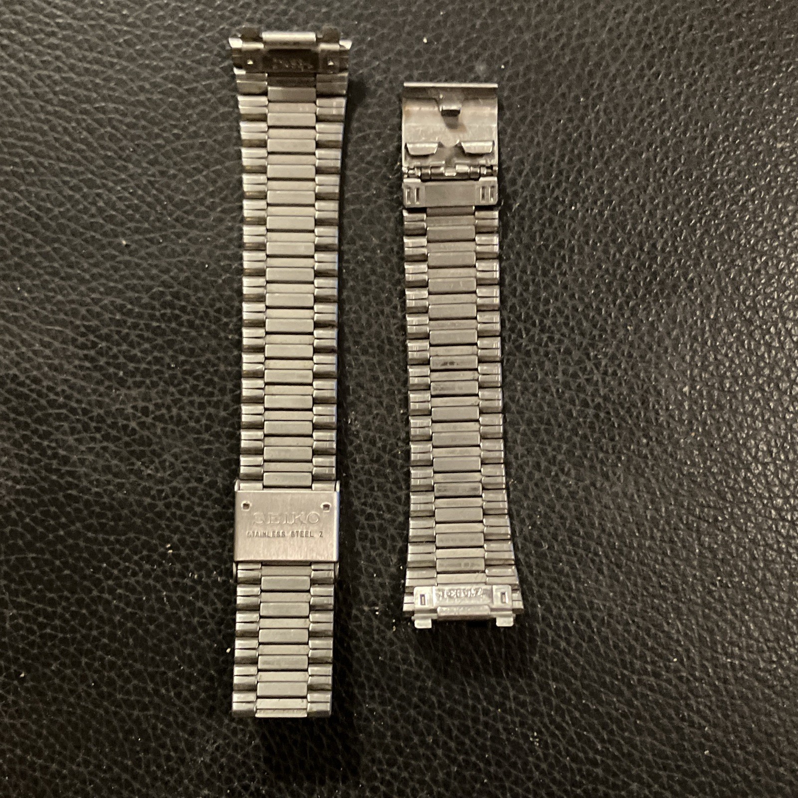 1997 Seiko Galaxy Quartz Champagne Dial Stainless Steel Bracelet Watch w/ Box