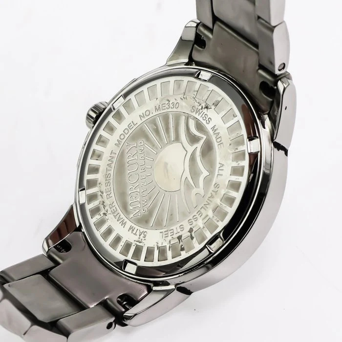 Mercury – Swiss Made Watch – ME330-SS-3 Quartz 36 mm ME330 50m (5 ATM, 169 ft)
