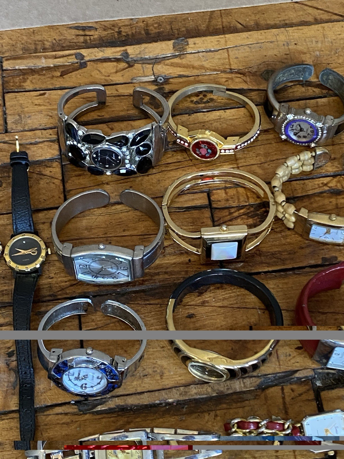 Lot of 70+ Mixed Watches Ladies Fashion Quartz Vintage Parts Repair Resale