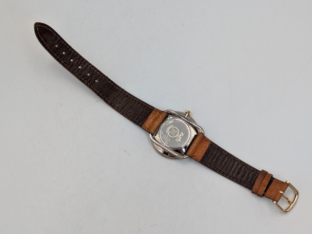 Hermès Arceau Unisex Vintage Quartz Gold/Steel White Dial Watch Authentic
