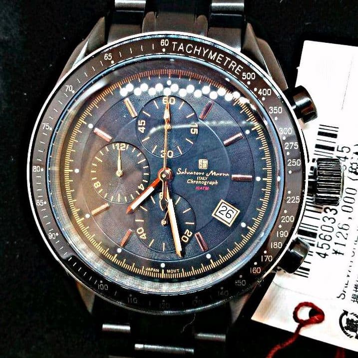 Full black IP coating/Center chronograph installed Production model #PF1AMY