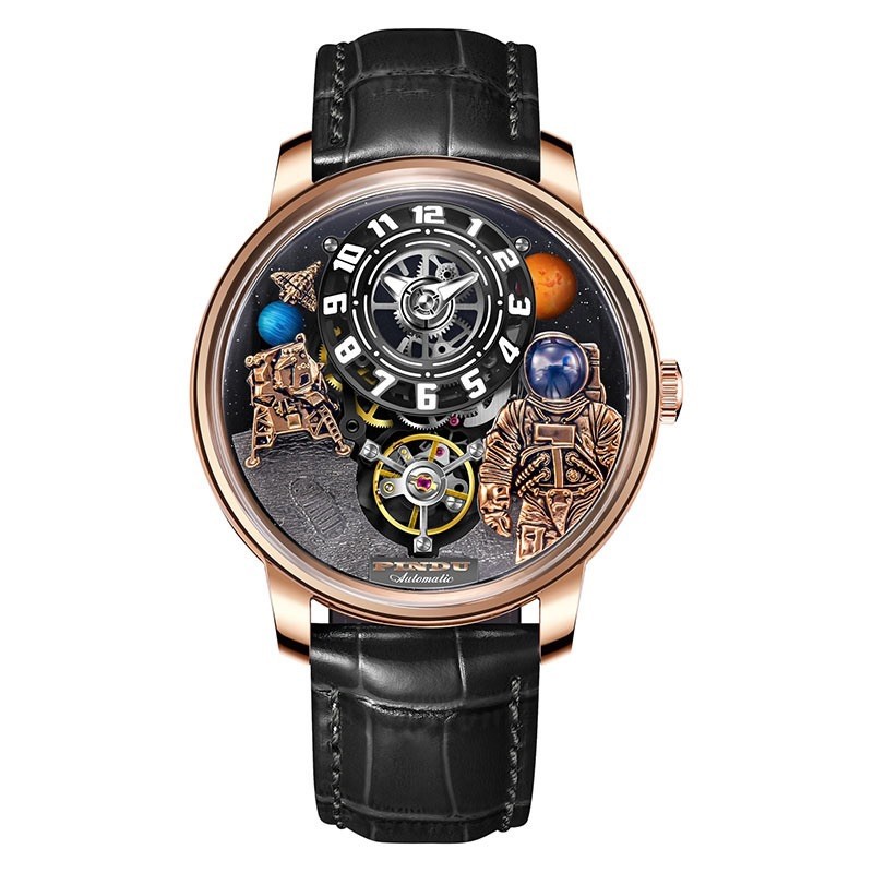 Pindu Luxury and Stylish Personalized Waterproof Panda Dial Fully Automatic Mech