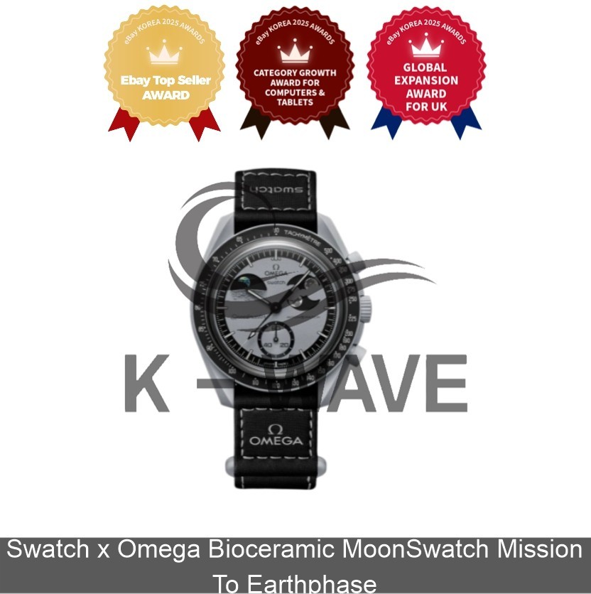 Swatch x Omega Bioceramic MoonSwatch Mission To Earthphase Express
