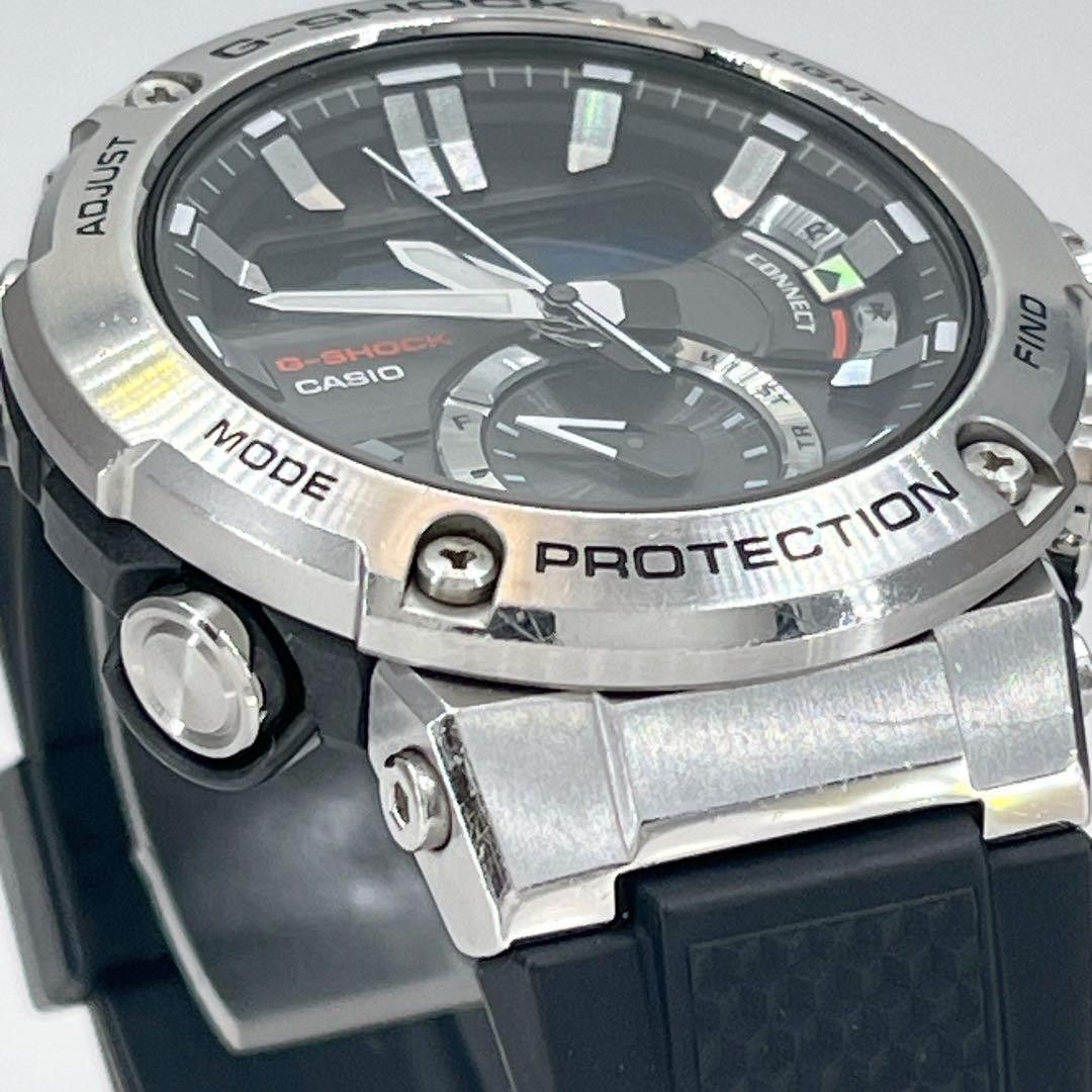 Good Condition G SHOCK GST B200 Tough Solar Silver Men’s Watch