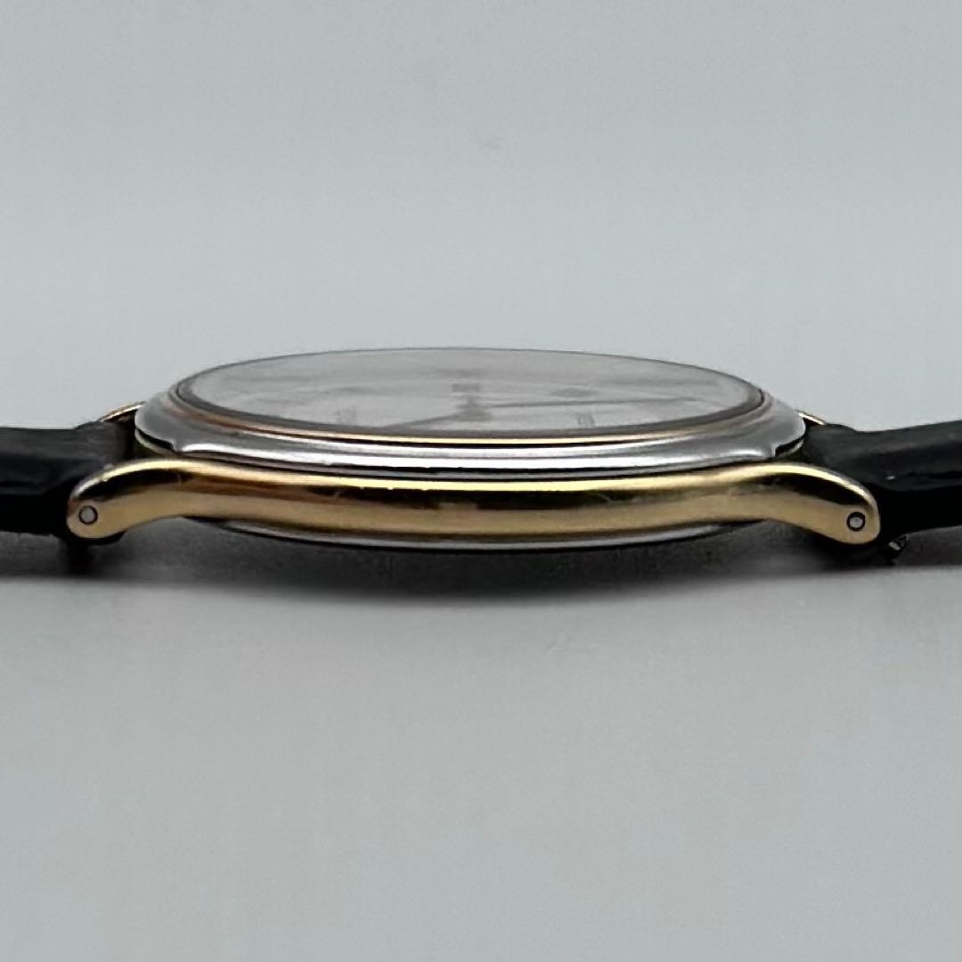 SEIKO DOLCE 5E31-6D60 Quartz Watch Roman Dial New Battery Band Japan used