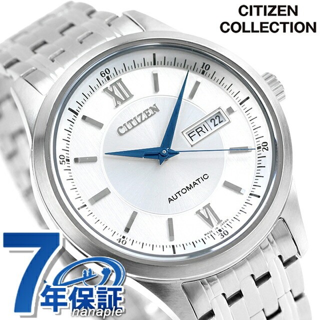 Citizen collection mechanical classic day date automatic wristwatch brand CITIZE