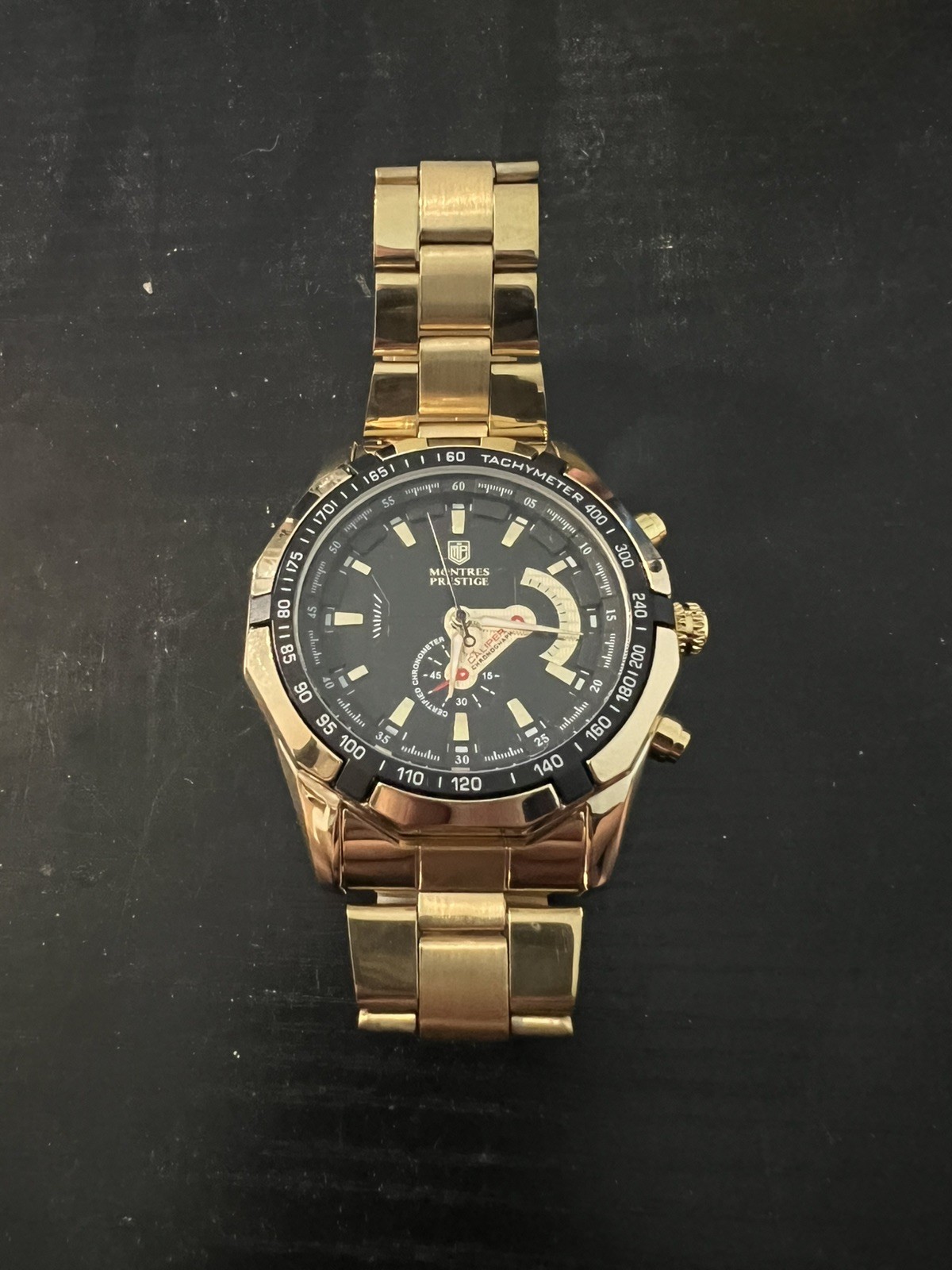 Montres Prestige x Invicta Men’s Watch-48mm Gold ( MPW-0100)