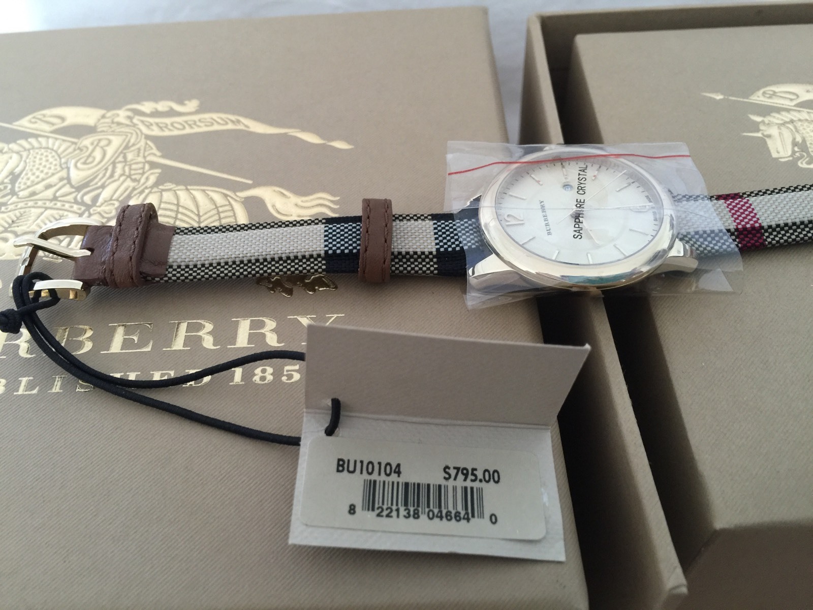 Burberry Watch THE CLASSIC ROUND BU10102 32MM, Authentic