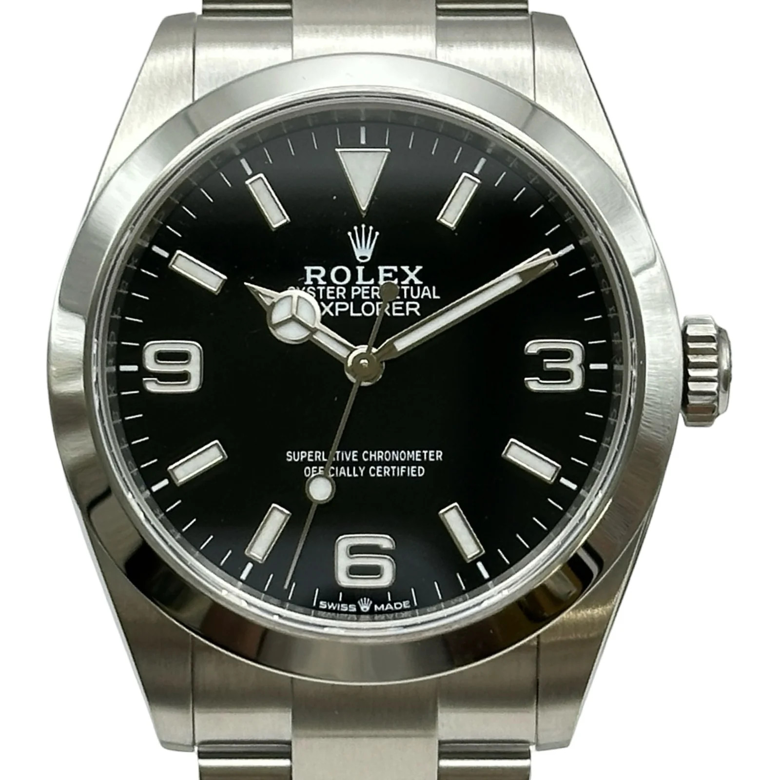 ROLEX 40 224270 40mm SS Black Dial Automatic Water Resistant Watch 2024 #OKW285