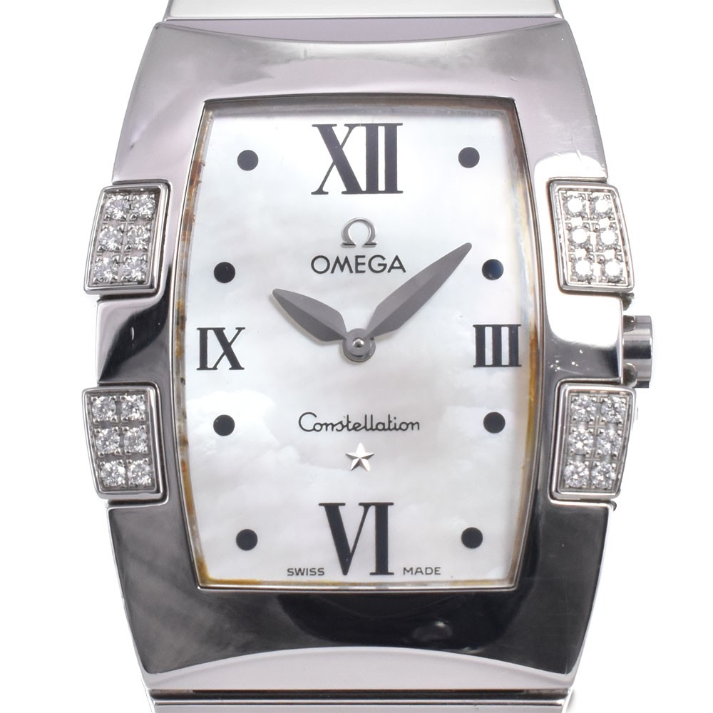 OMEGA Constellation 1586.70 Diamond Bezel Quartz Ladies Watch J#147523