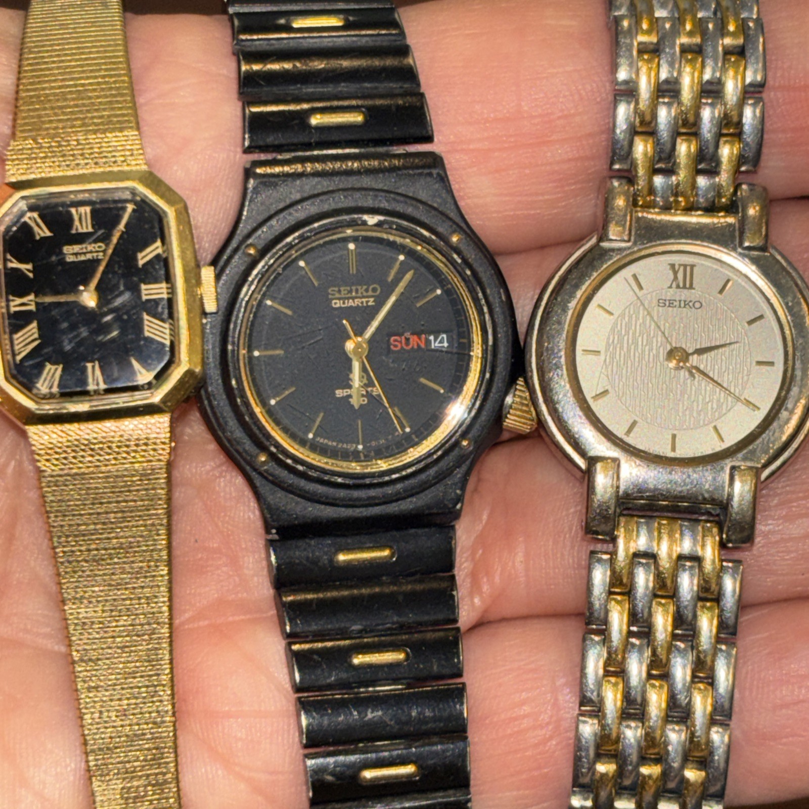 3) Vintage Women’s Seiko Watches