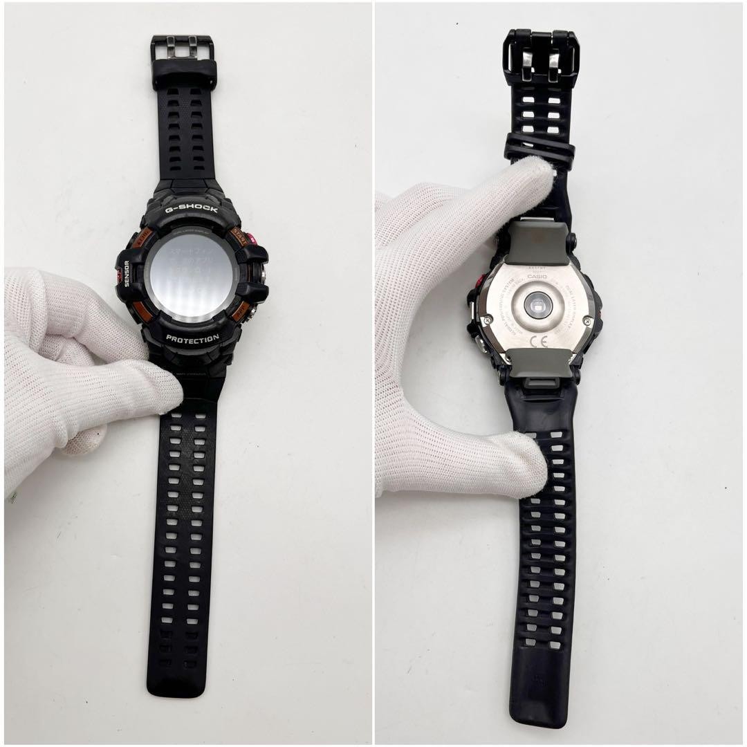 Casio G-Shock G-Squad GSW-H1000 Smart Watch Wear OS Tested Working w/ Charger