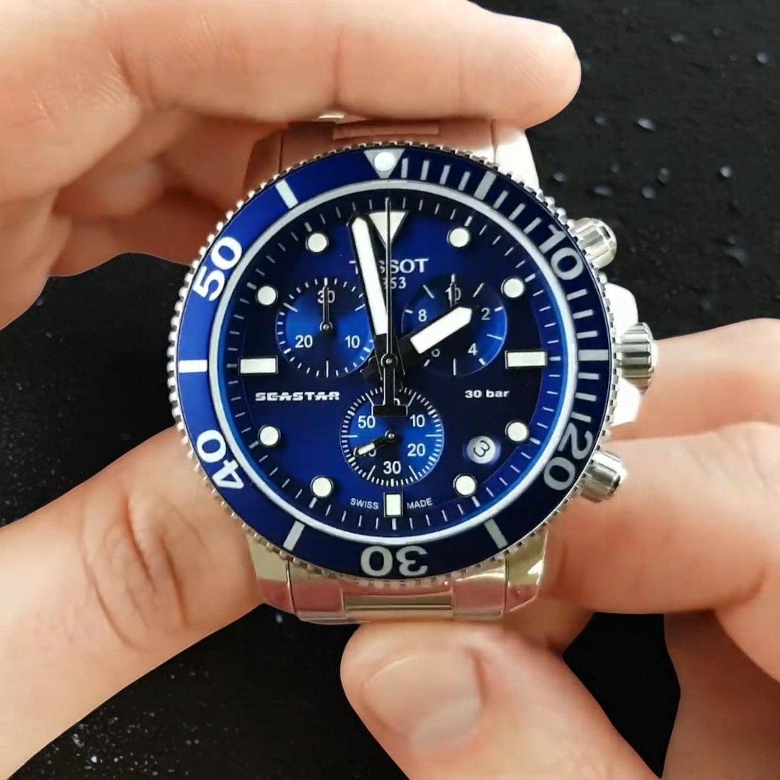 Tissot T-Sport Seastar 1000 Chronograph T120.417.11.041.00 Diver’s Men’s Watch