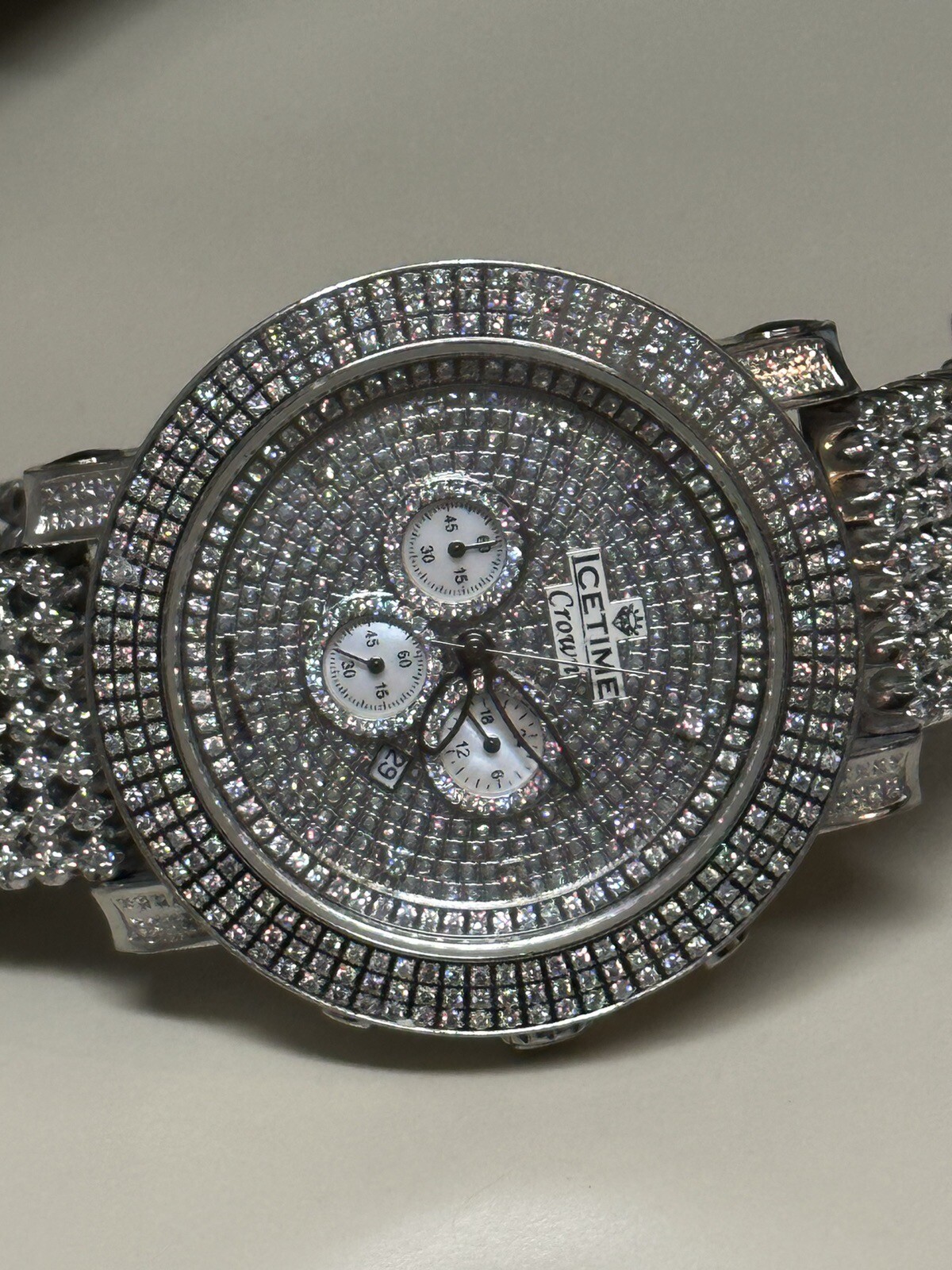 Icetime All Diamond 6.00 Carat Watch