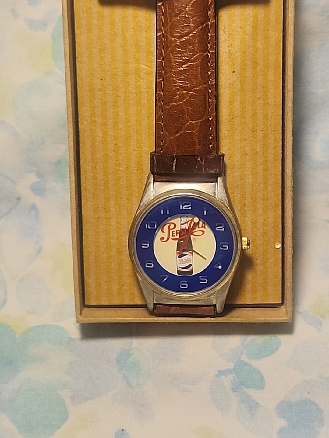 Pepsi Cola Quartz Analog (Blue Pepsi Bottle) Watch (Needs Battery)