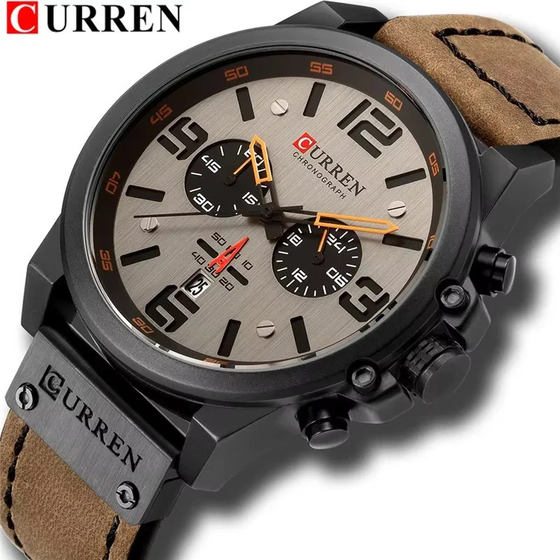 CURREN 8314 Business Chronograph Quartz Men’s Watch Casual Original Fashion Gift