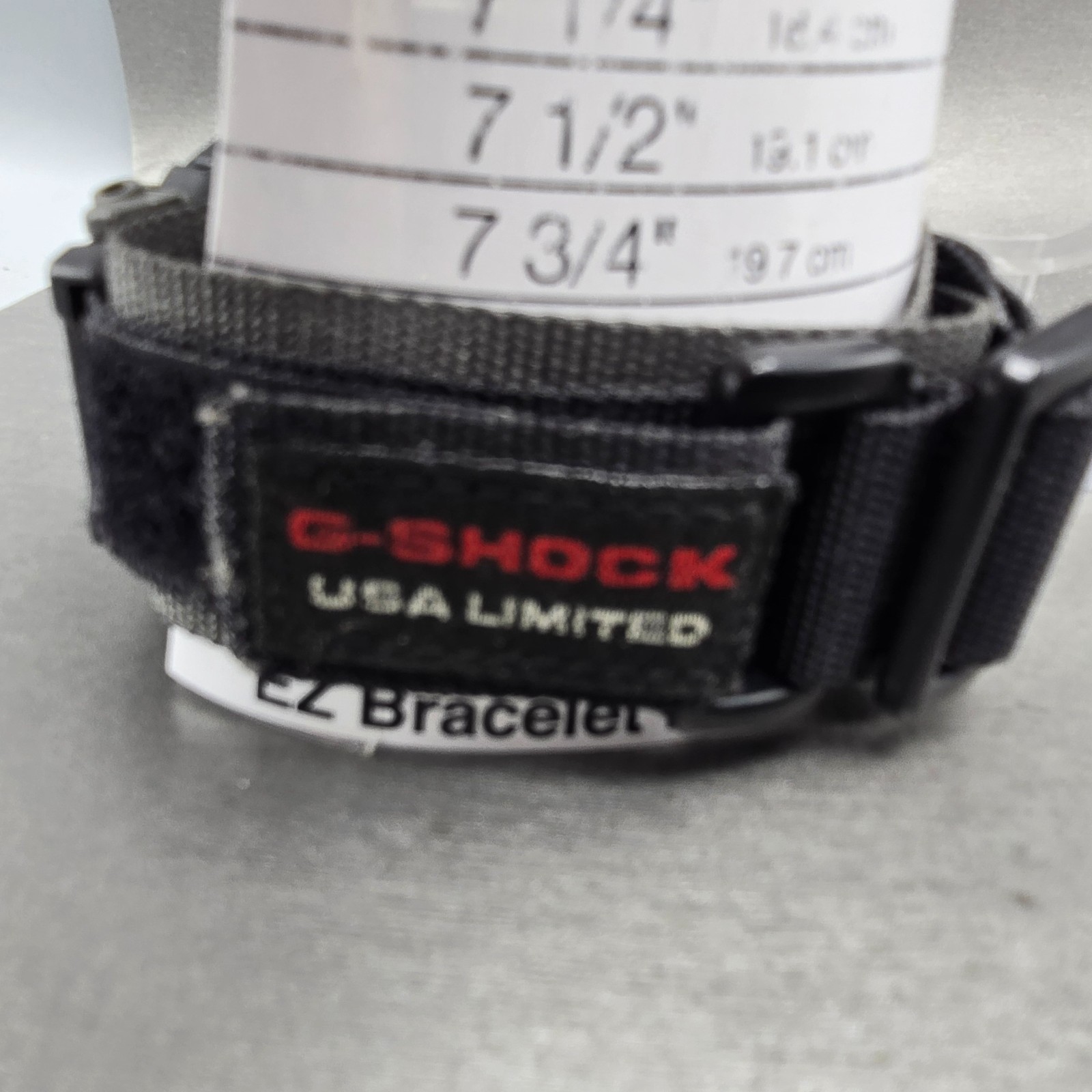 Casio G-Shock DW-002 Watch Men 48mm Black Alarm Chronograph Round New Batt VTG