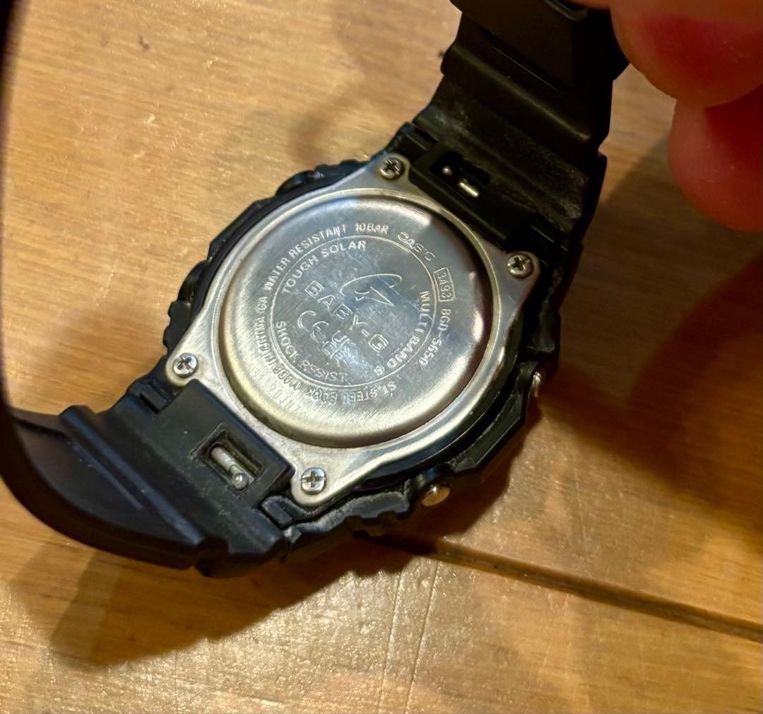 Casio Baby-G BGD-5650-1JF Black Square Digital Watch Excellent Worn 2-3x Mod3493