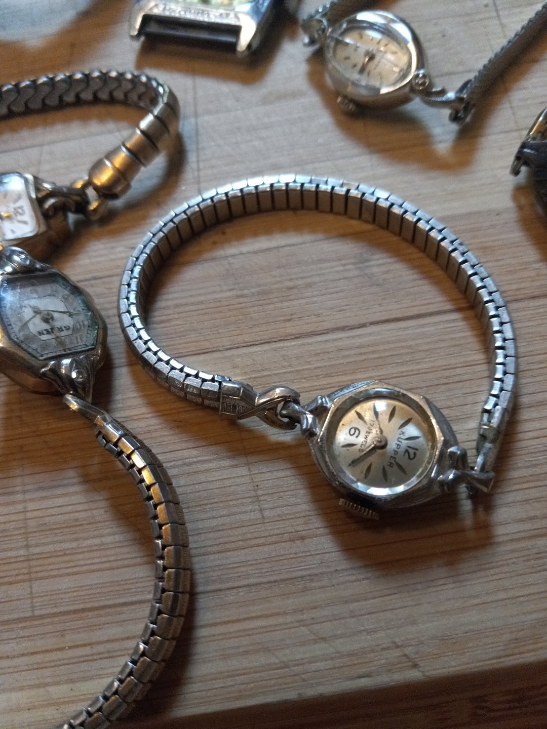 Vintage Mixed watch lot Certina Bulova Gruen Winton Calvert Kupper Cadillic GF P
