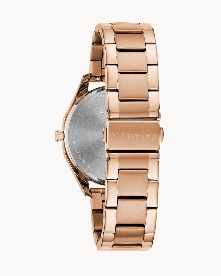 Caravelle by Bulova Women’s Rose Gold Stainless Watch 45L179