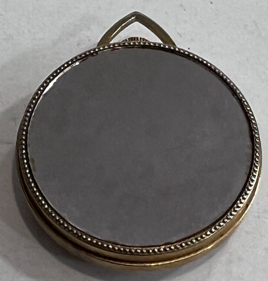 Swiss Made CustomTime Roman Numerals Pendant Pocket Watch Mechanical Runs mirror