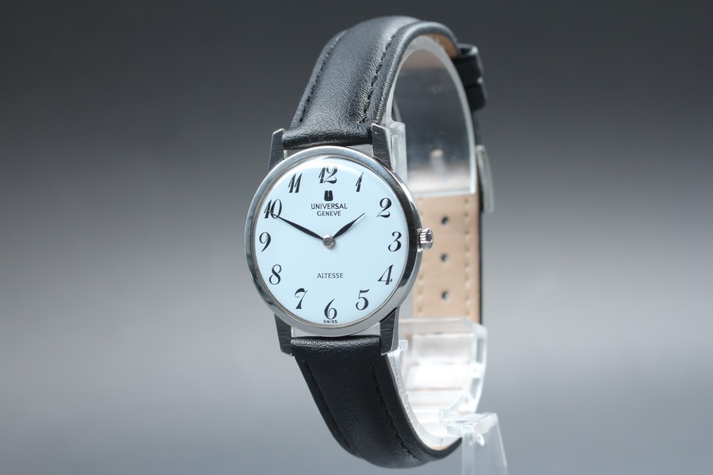 Universal Geneve Altesse 842101 White Arabic Dial Manual 31mm Unisex Watch