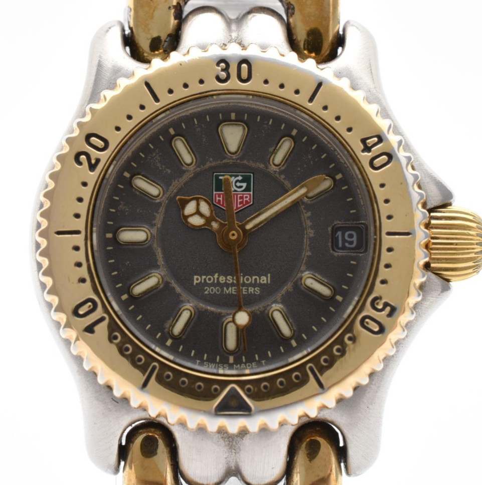 [EXC+5] TAG Heuer S/el WG1420-0 Gray Dial Quartz Ladies Watch From JAPAN