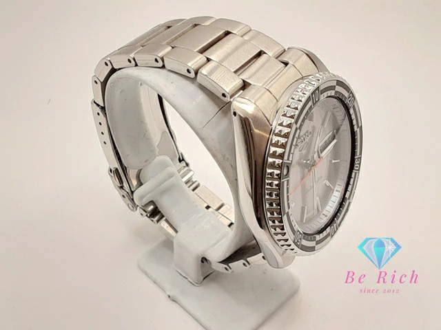 Seiko 5 4R36 15E0 Automatic Men s Wristwatch Day Date Silver SS Bracelet AT Auto