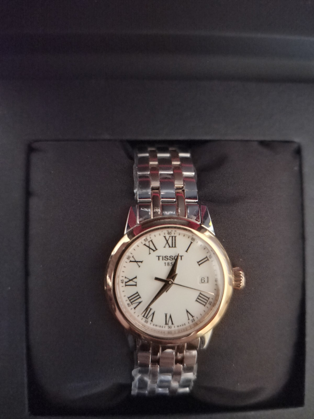Tissot Classic Dream Watch – Rose Gold And White – Ladies – T129.210.22.013.00