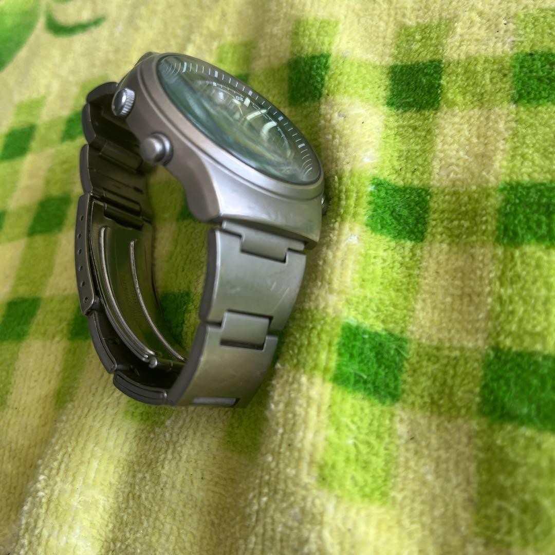 Seiko ALBA Epsilon Quartz Titanium Case and Band Lightweight Running Watch