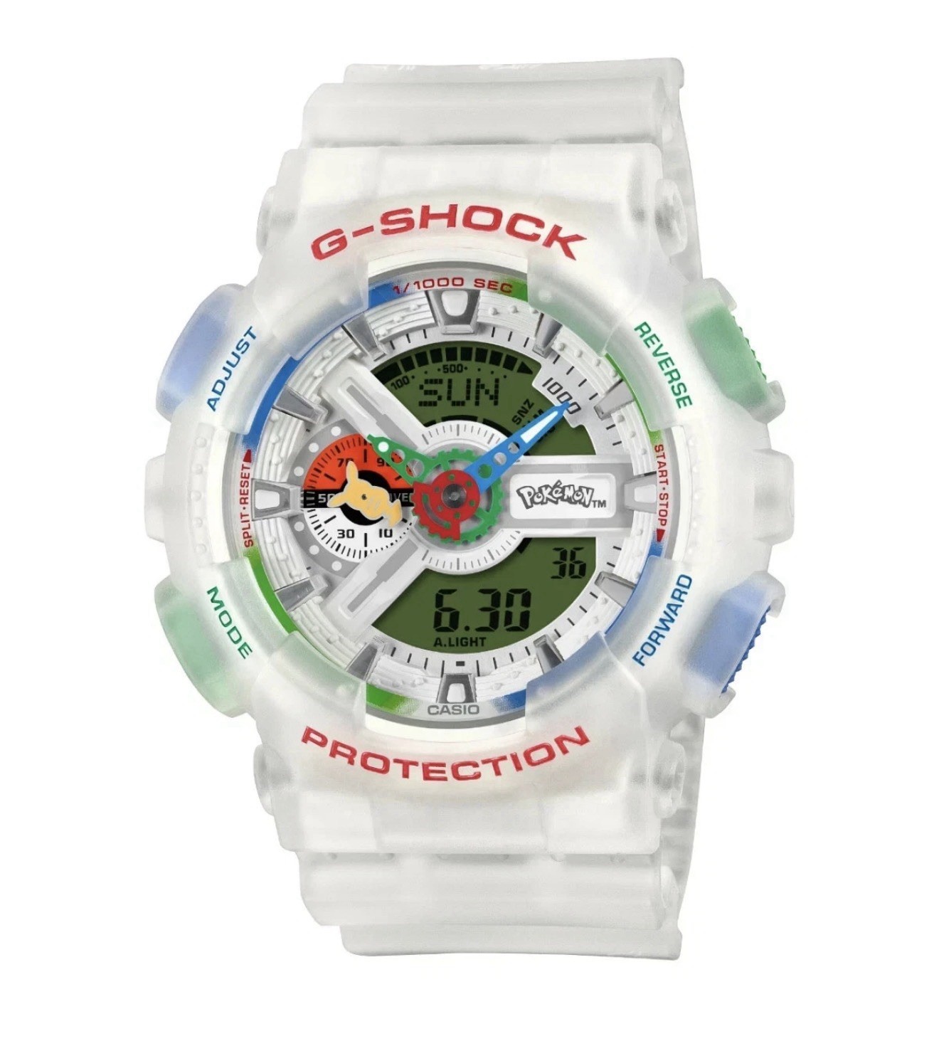 PRESALE PSL CASIO Pokemon x G-SHOCK GA-110PKM-7A Pokemon Collaboration Model