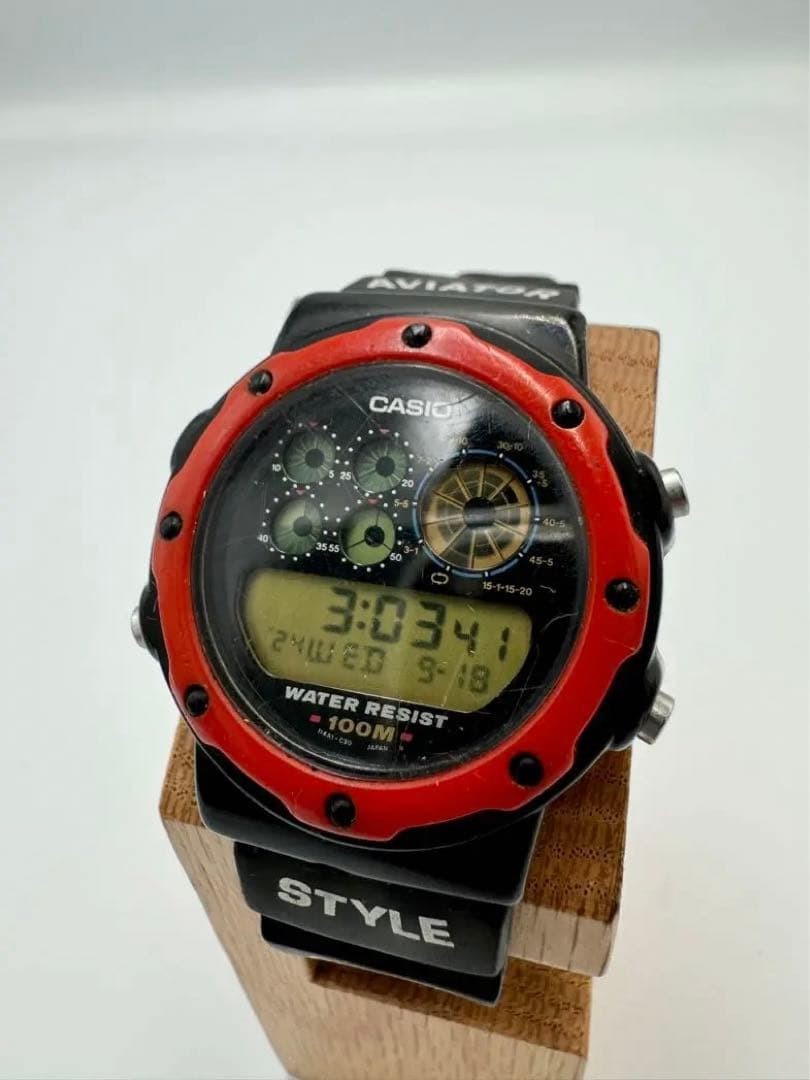 CASIO PGW-92 Vintage Rare Digital Watch A1550