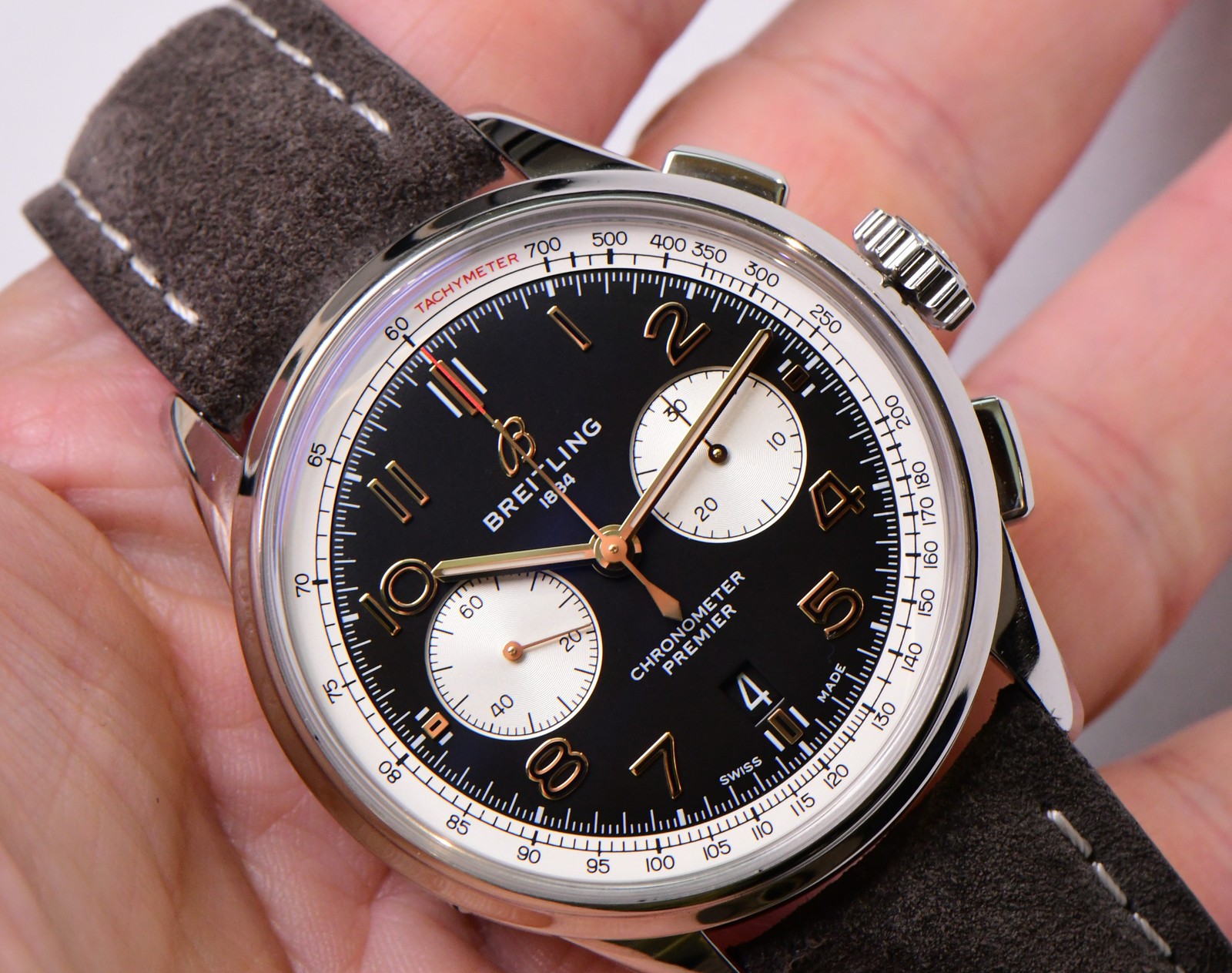 BREITLING PREMIER B01 CHRONOGRAPH IN STAINLESS STEEL – NORTON EDITION