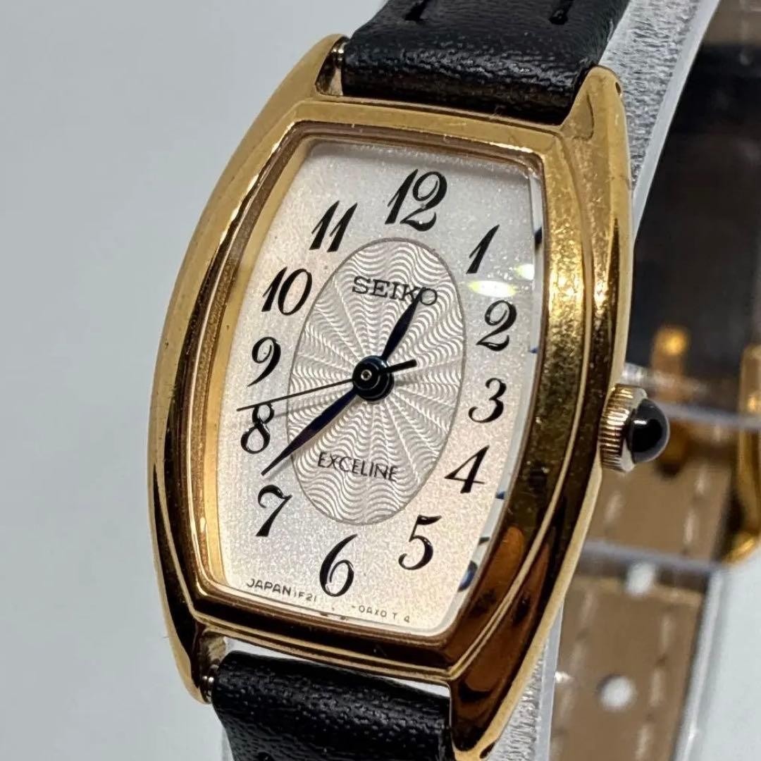 Seiko Exceline 1F21-0AJ0 Quartz Limited 【サイズ】腕回り12.5～16.5cm Watch Women