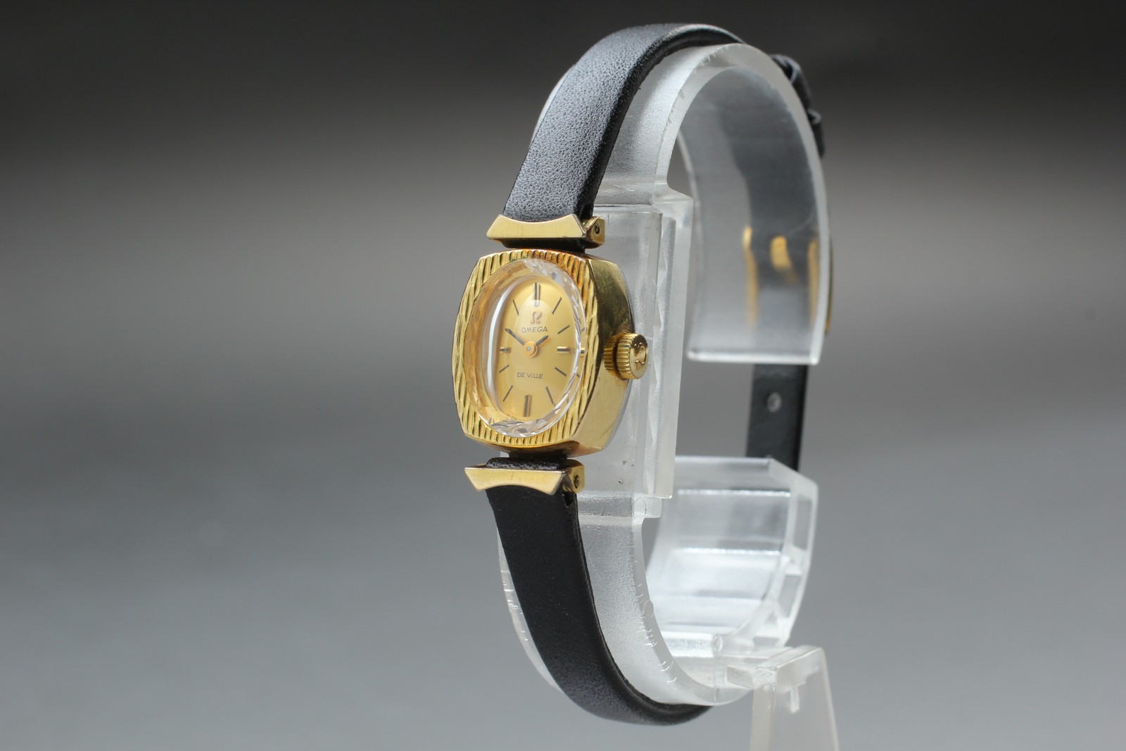 [Exc+5] OMEGA DeVille 511.281 Cal.485 Ladies Watch From JAPAN