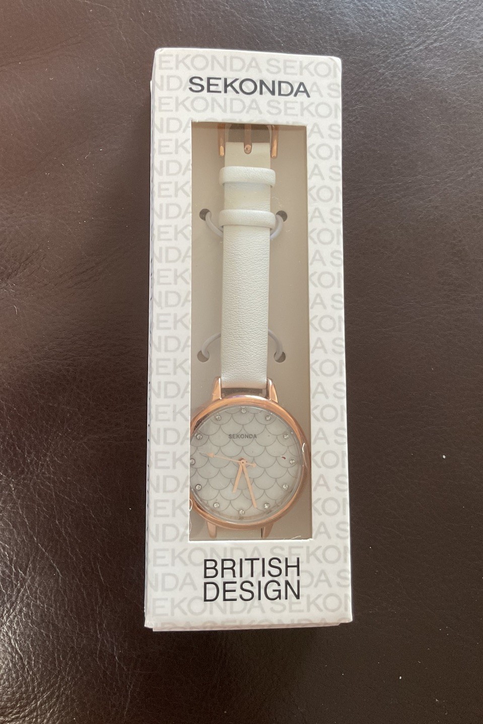 Sekonda Watch Nature Inspired White Mermaid scale NEW