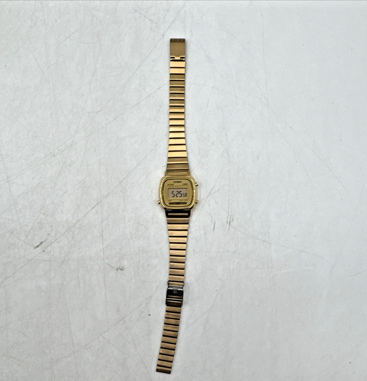 Casio Vintage LA670WGA-9CF Gold-tone Digital Watch