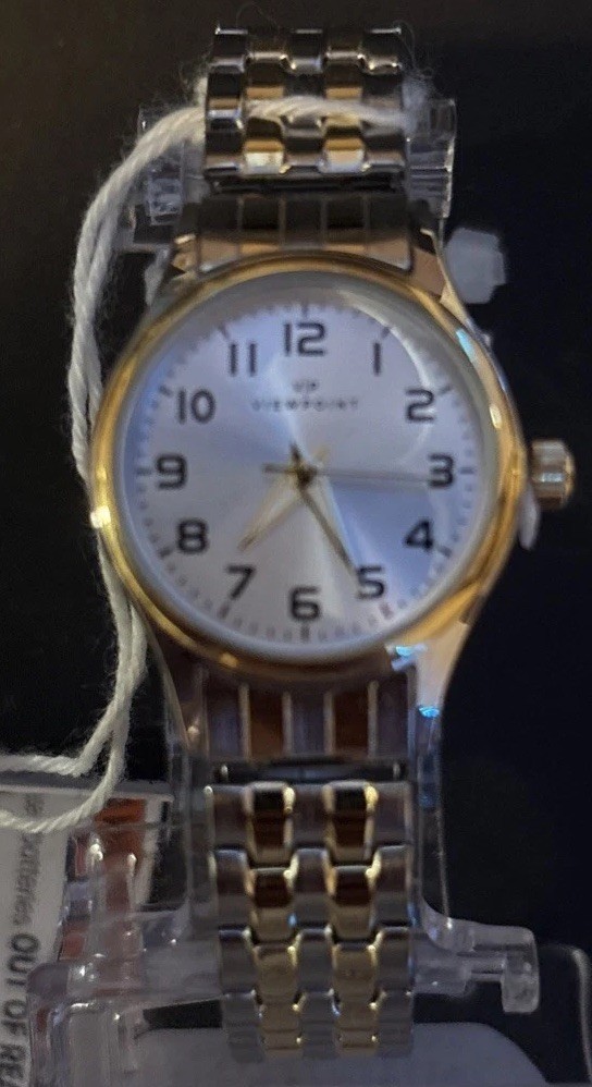 Woman’s Watch VP Viewpoint By Timex 30M Water Resistance, Mineral Glass Crystal