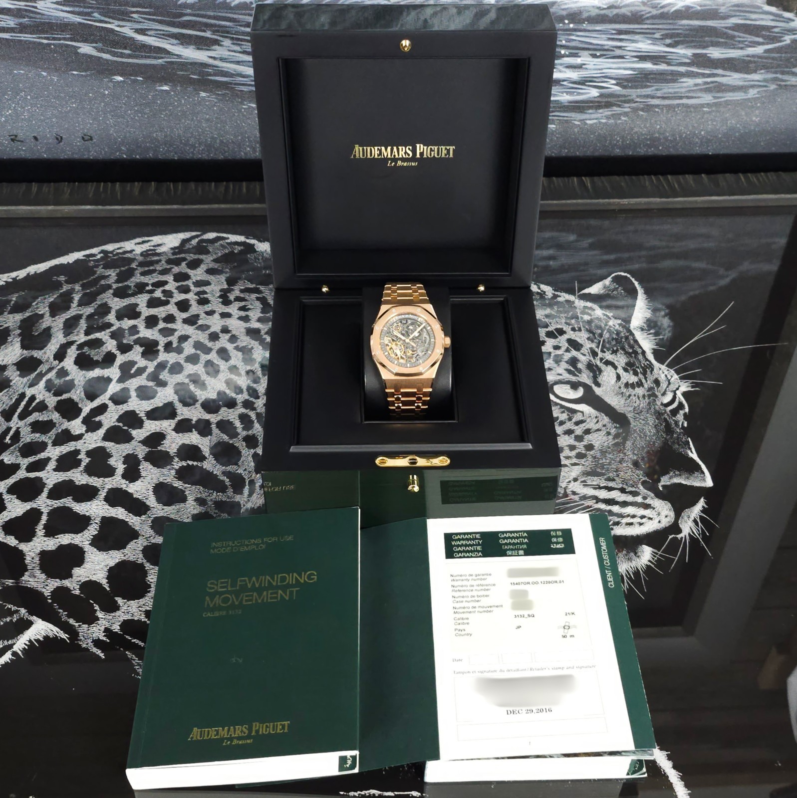 Audemars Piguet Royal Oak Double Balance Wheel Full Set Openworked 15407OR