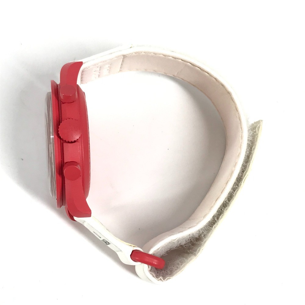 Swatch SO33R100 OMEGA collaboration Moon Swatch MISSION TO MARS Mars Wristwatch