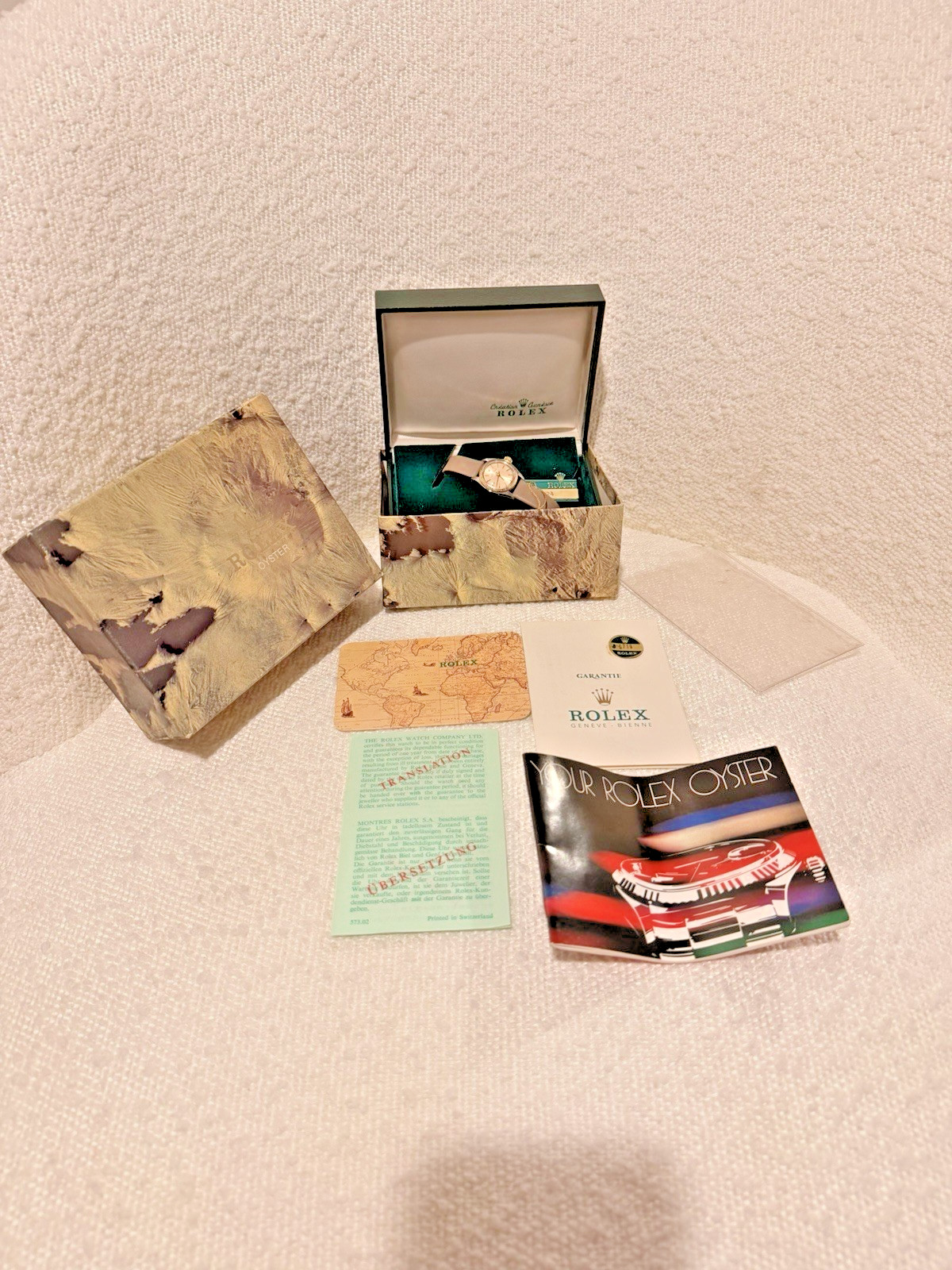 Rolex Lady Oyster Perpetual 6719 24mm Two Tone Automatic Box & Papers
