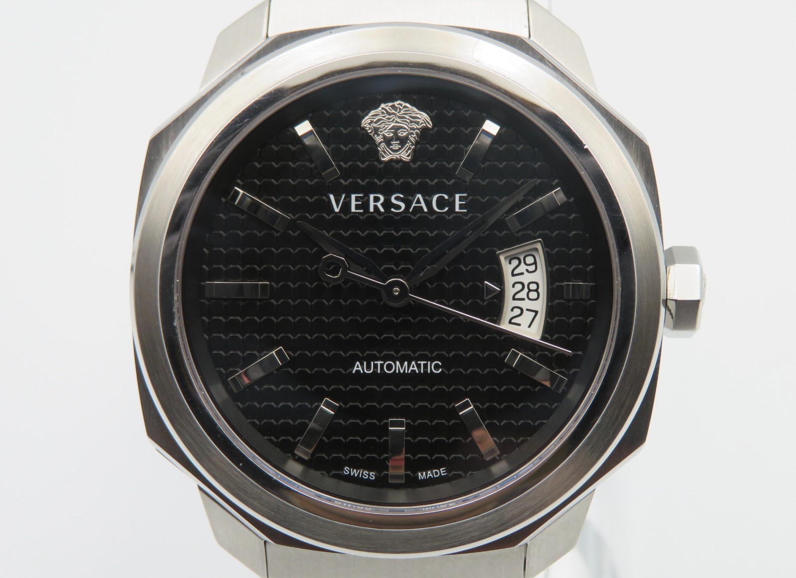 Versace Dylos VAG020016 Men’s 42mm Stainless Steel Swiss Automatic Wristwatch