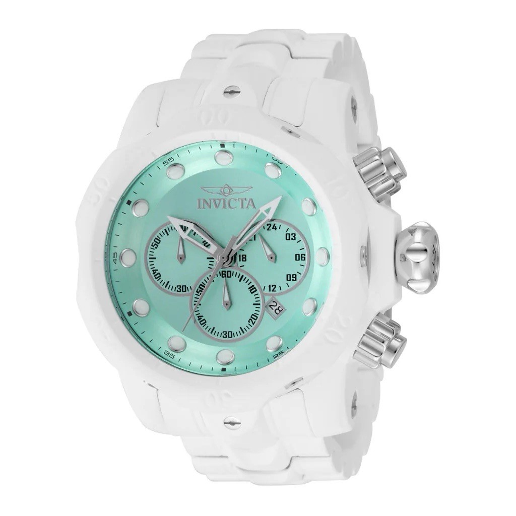Invicta Venom Ghost Men’s Watch – 53.7mm, Aqua Plating, Steel (48222)